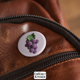 Coola Minimalist Lila Grandma Chic Crochet Grape Knapp