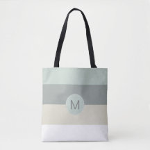 Coola Minimalistisk Rand Mönster med Monogram