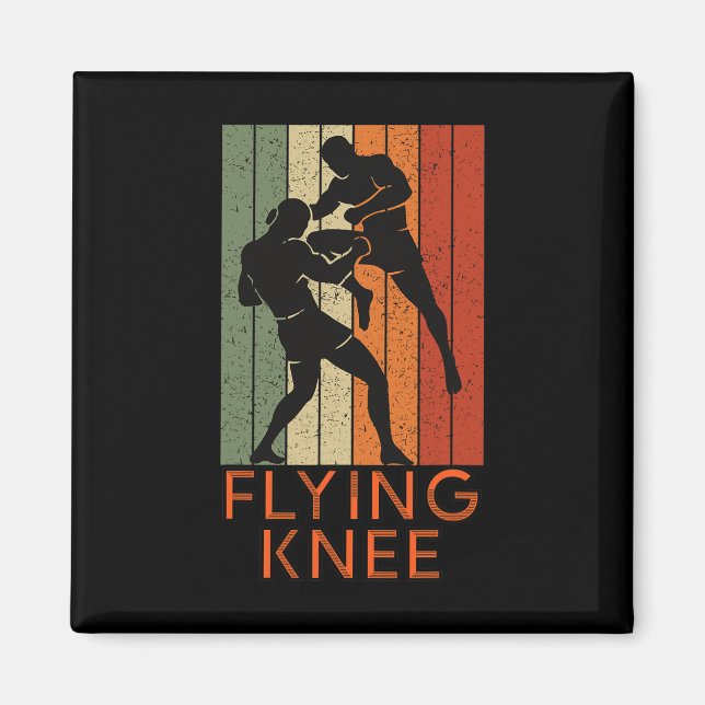 Coola Mma, Kickboxing Och Muay Thai Flygande Knä Magnet (Framsidan)