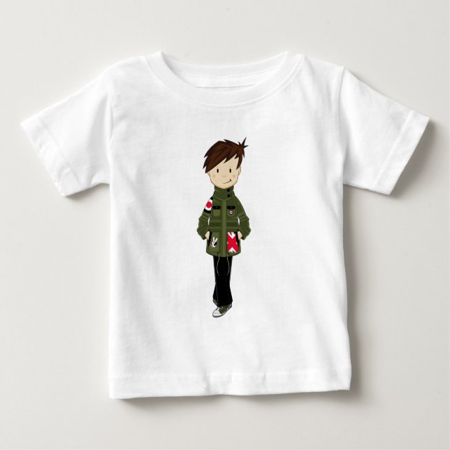 Coola Mod Boy T-shirt (Framsida)