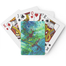 Coola Modern Abstrakt Akryla Classic-spelkort