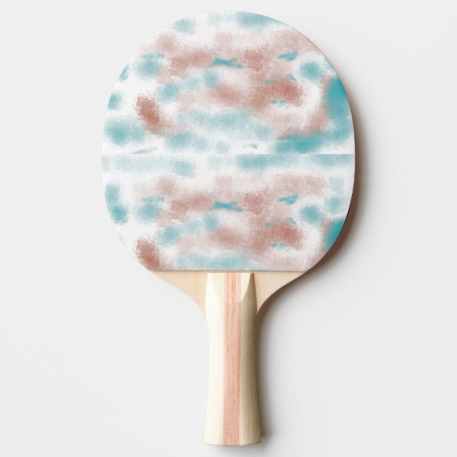 Coola Modern Abstrakt Clouds Pingisracket (Framsidan)