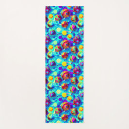 Coola modern abstrakt, färgstark kristallfärgad