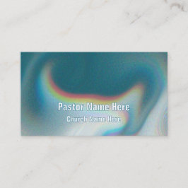 Coola Modern Christian Church Pastor Visitkort