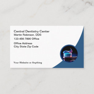 Coola Modern Dentist Office-Affärskort Visitkort