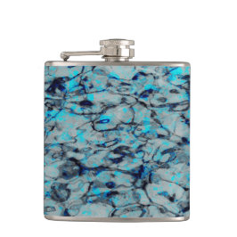 Coola, modern digital konst av blå vattenfärg fickplunta