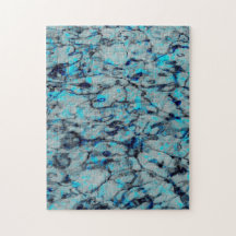 Coola, modern digital konst av blå vattenfärg