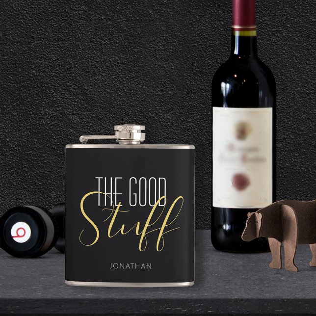 Coola Modern Elegant Bra Saker Guld Svarta Namn Fickplunta (Skapare uppladdad)