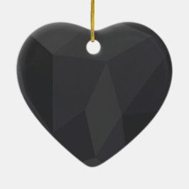 Coola, modern, elegant, trendig, trapezoidformer julgransprydnad keramik