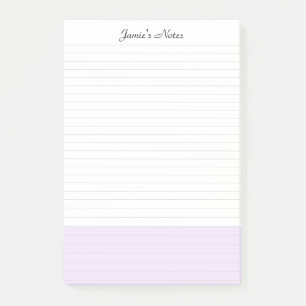 Coola Modern Enkel Rosa lutad Post-it Block