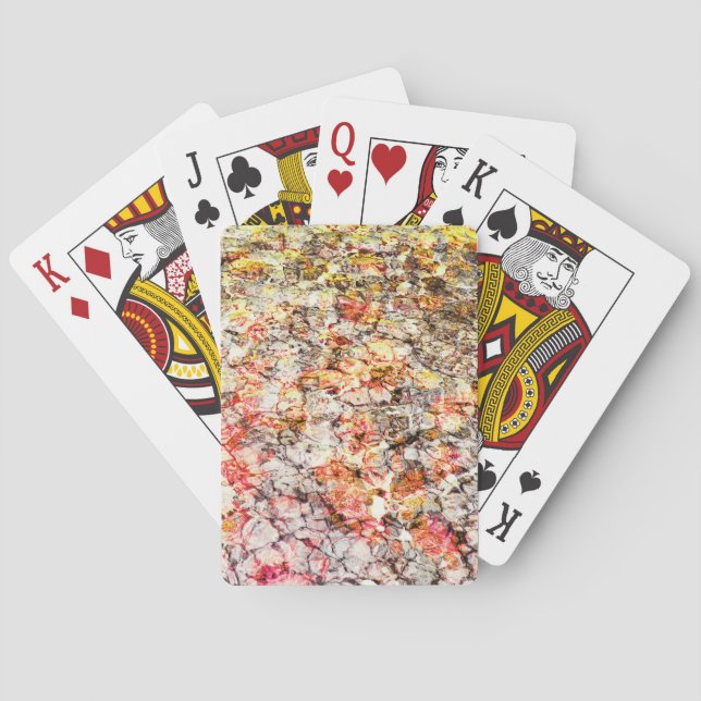 Coola, modern, färglös bakgrund i abstrakten casinokort (Baksidan)
