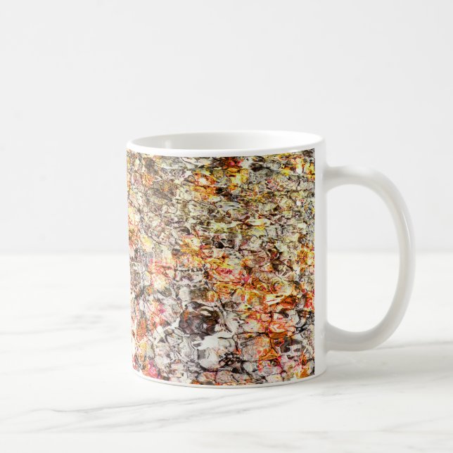 Coola, modern, färglös bakgrund i abstrakten kaffemugg (Höger)