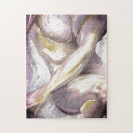 Coola Modern Fine Art Abstrakt - Nude Male-målning Pussel