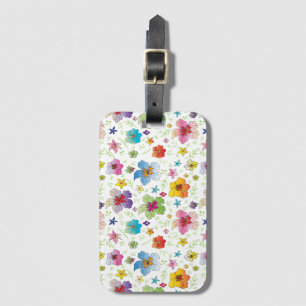Coola Modern Flower Mönster Bagagebricka