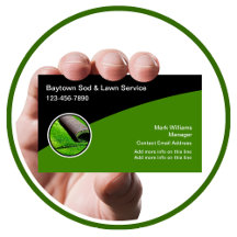 Coola Modern Gräsmatta och sod-Affärskort