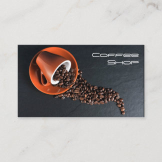 Coola Modern Grått Coffee Mugg Photo - Affärskort Visitkort