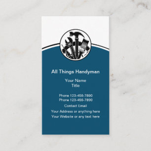 Coola Modern Handyman - byggtema Visitkort