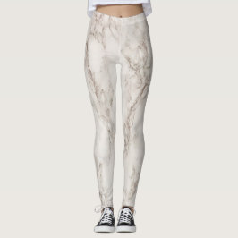 Coola modern marmor av grått leggings