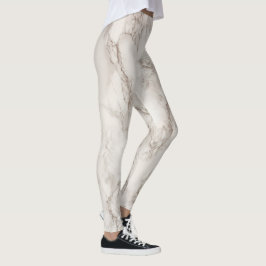 Coola modern marmor av grått leggings