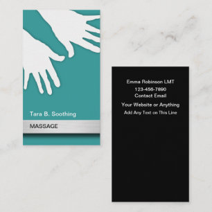 Coola Modern Massage Affärskorts Visitkort