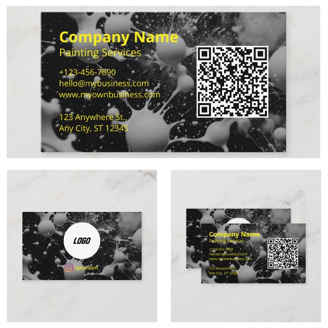 Coola Modern Minimalist Visitkort (Cool Modern Minimalist Business Cards)