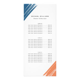Coola Modern Painter Brushstroke Business Reklamkort