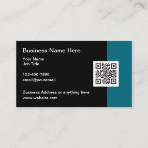 Coola Modern QR-Affärskort Visitkort