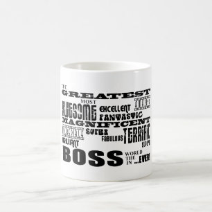Coola Modern Roligt Chefer: Underbarare Chef Kaffemugg