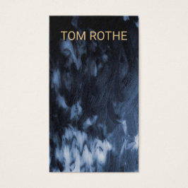 Coola Modern Svartvit, färgad Abstrakt Visitkort