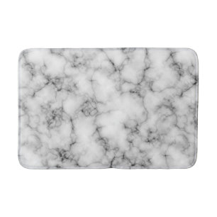 Coola Modern White Marble Struktur Badrumsmatta
