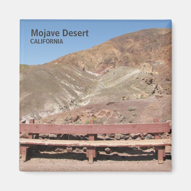 Coola Mojave Desert Magnet! Magnet (Framsidan)