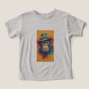 Coola Monkey-höggrafik T-Shirt