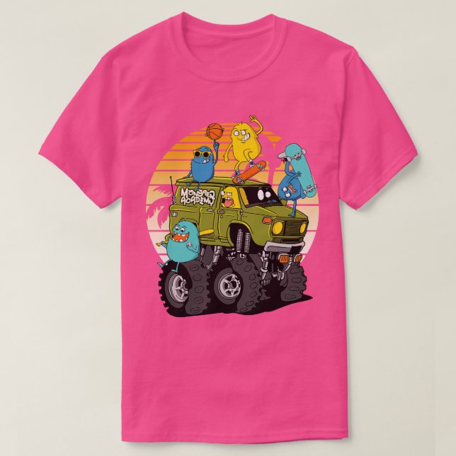 Coola Monster Design Academy T Shirt (Design framsida)