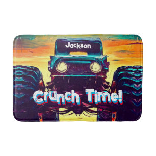 Coola Monster Lastbil Crunch Time Badrumsmatta