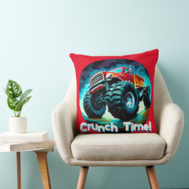 Coola Monster Lastbil Crunch Time Kudde