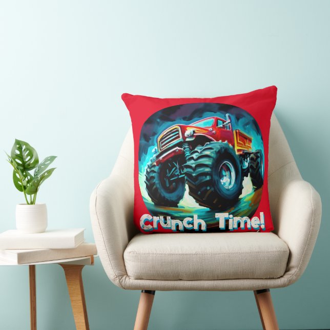 Coola Monster Lastbil Crunch Time Kudde (Stol)