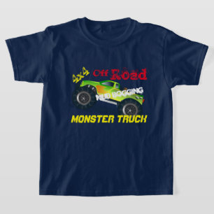 Coola Monster lastbil T Shirt