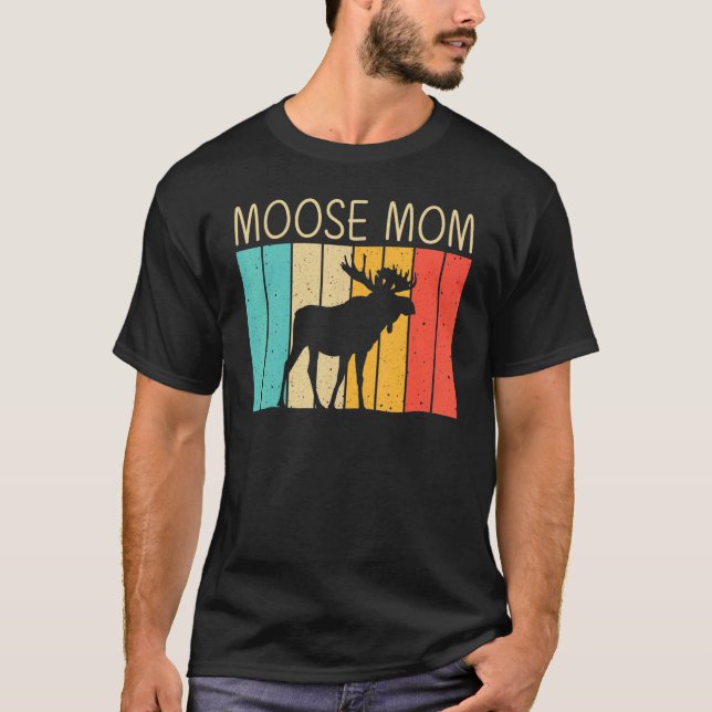 Coola Moose for Mamma Mamma Moose Alaska Moose Elk T Shirt (Framsida)