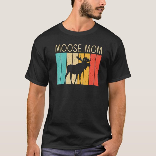 Coola Moose for Mamma Mamma Moose Alaska Moose Elk T Shirt (Framsida)