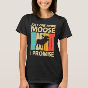 Coola Moose För manar Women Moose Alaska Moose Elk T Shirt