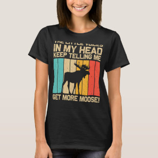 Coola Moose För manar Women Moose Alaska Moose Elk T Shirt