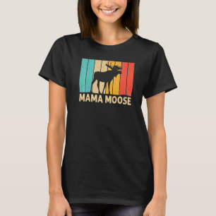Coola Moose for Women Mamma Moose Alaska Moose Elk T Shirt