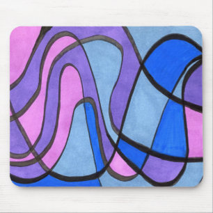 "Coola Morgon" Abstract Design Mousepad Musmatta