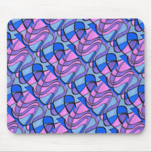 "Coola Morgon" Tilt Abstract Design Mousepad Musmatta