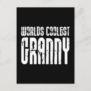 Coola mormödrar Grannies: Worlds Coolest Granny Vykort