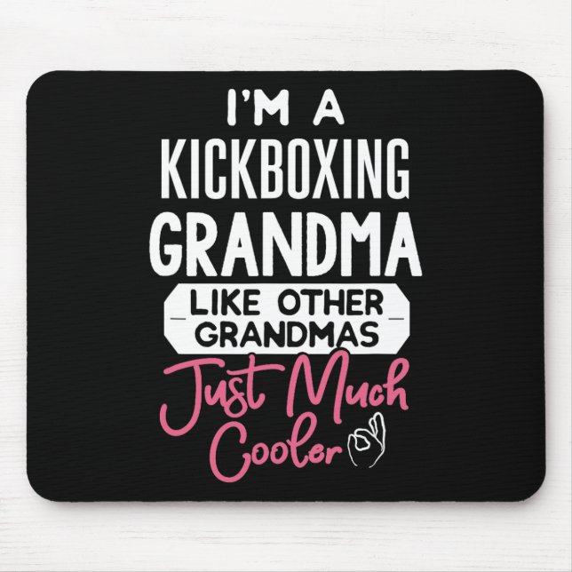 Coola Mors Dag Design Kickboxning Mormor  Musmatta (Framsidan)