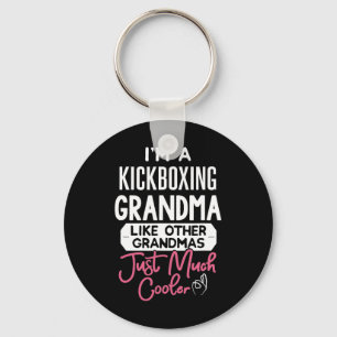 Coola Mors Dag Design Kickboxning Mormor Nyckelring