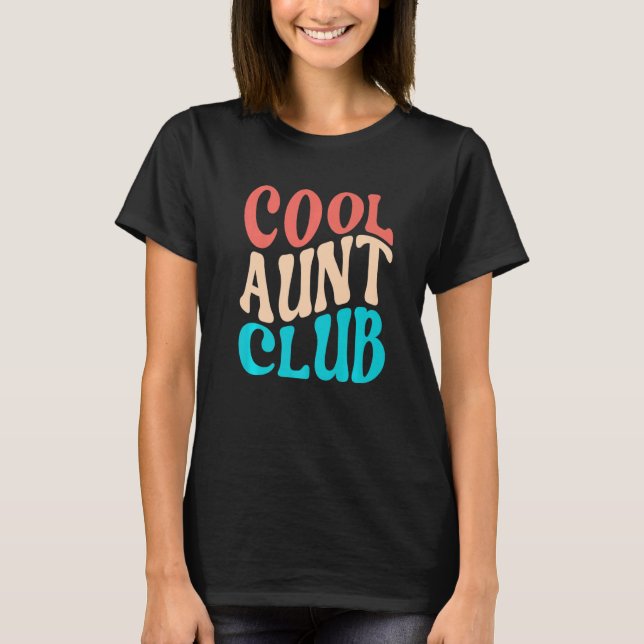 Coola Moster Klubb Funny Retro Coola Moster Klubb  T Shirt (Framsida)