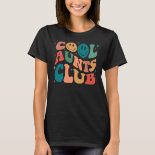 Coola Moster Klubb Groovy Retro Smile Ansikte Cool T Shirt