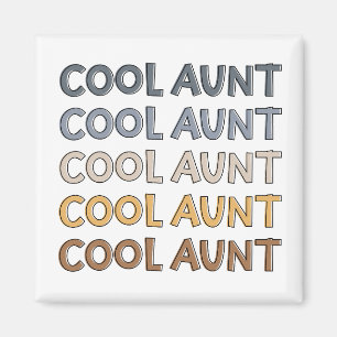 Coola Moster Modern Cute Gips for Auntie Magnet